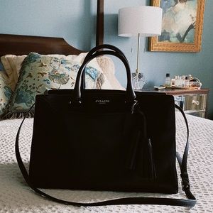 Coach Authentic Snakeskin/Glove Tanned Leather Bag